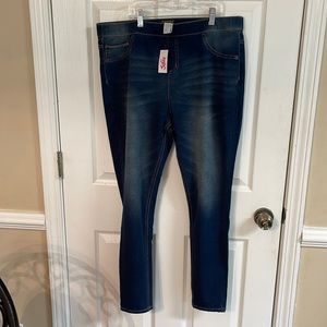NWT Justice Jeans Leggings size 24 Plus